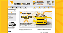 Desktop Screenshot of bateriasencasa.com